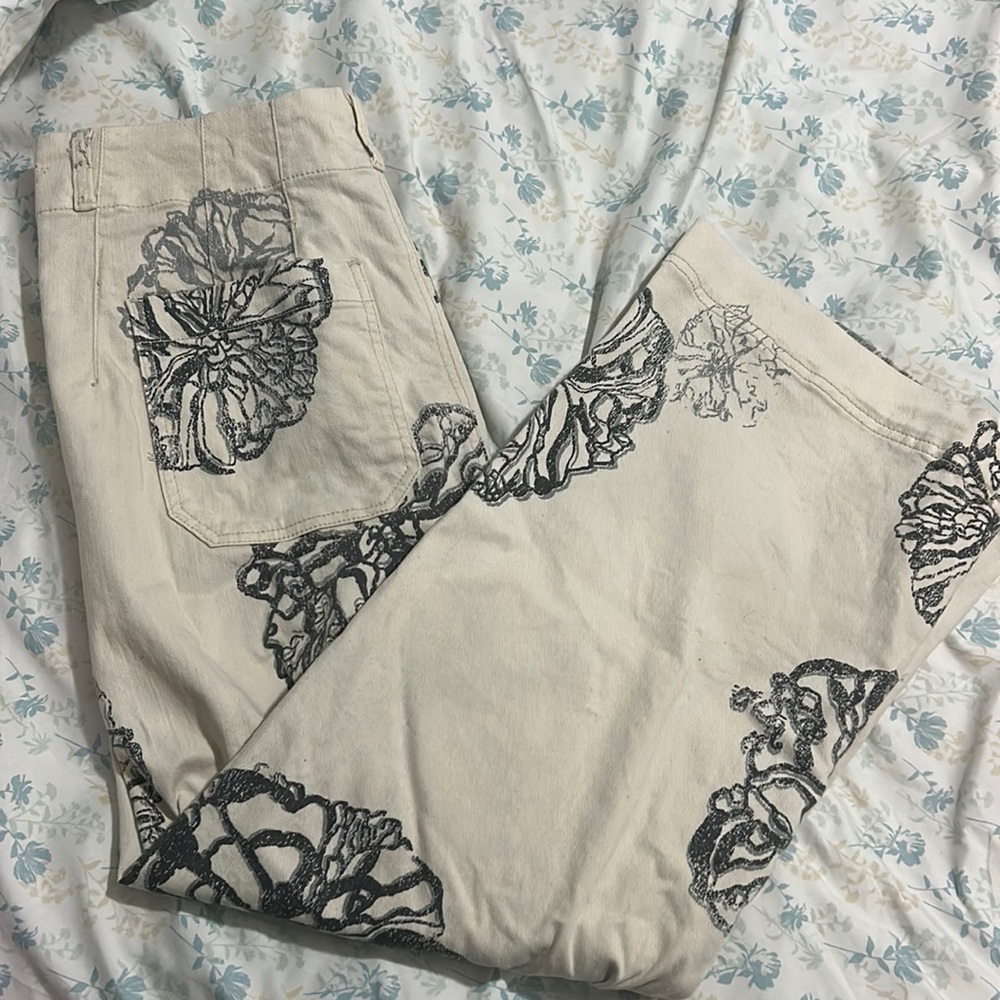 Straight leg jeans